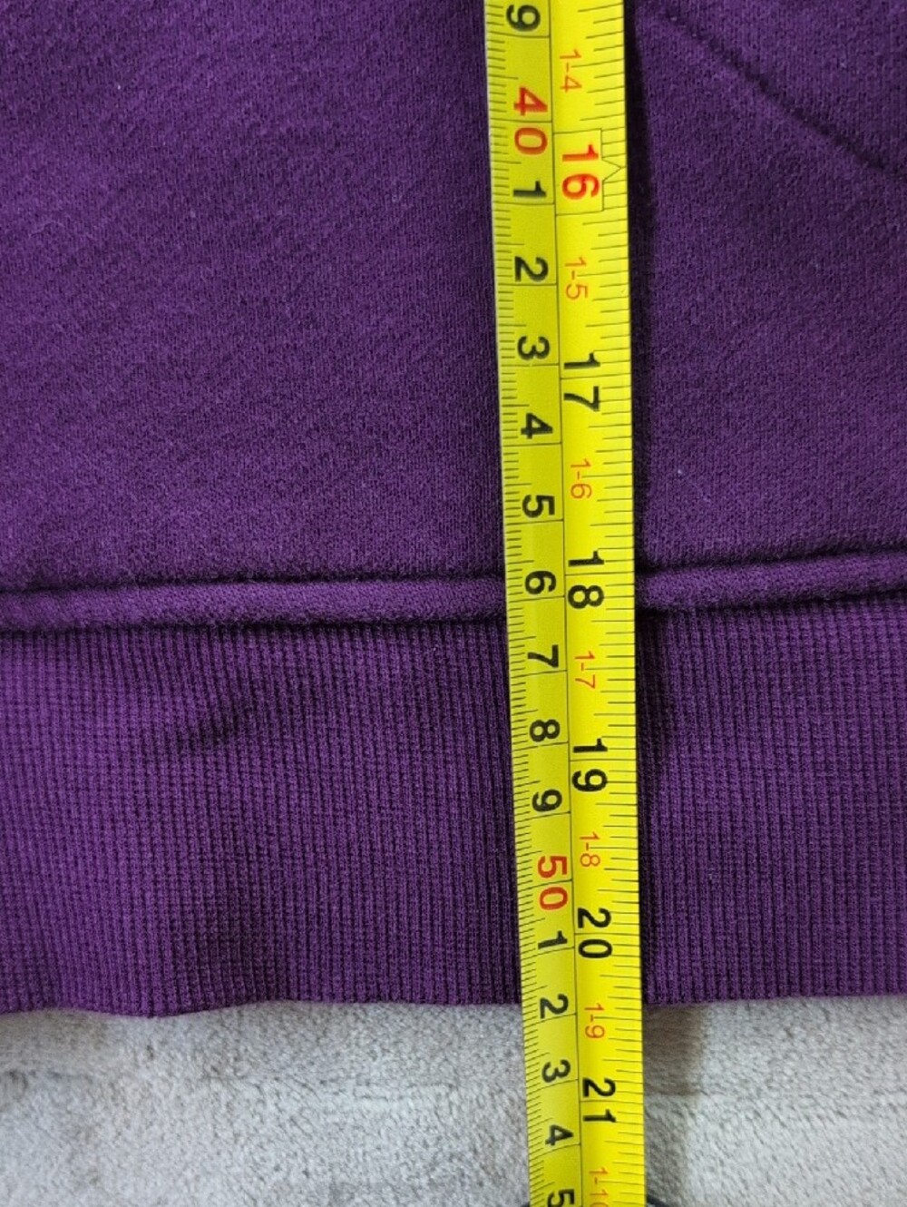 Lululemon Scuba Oversized Full-Zip Hoodie Dramatic Magenta Dark Purple Size M/L - Picture 14 of 16